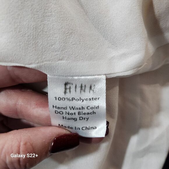 All: Row Shift Dress Wommens SZ Med Embroidered 60's COttagecore Boho Peasant - Picture 3 of 6